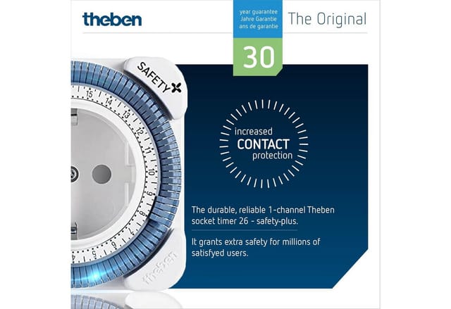 Theben Zeitprogrammstecker 26 safety-plus