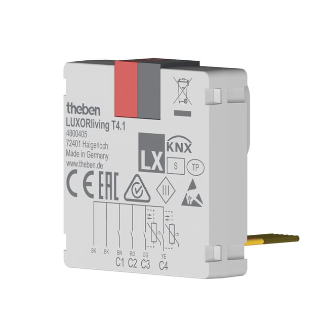 Theben Tasterschnittstelle LUXORliving T4.1
