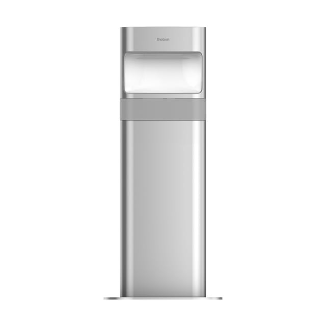 Theben LED-Poller-Leuchte (kurz) 8,5 Watt, alu theLeda D BL AL