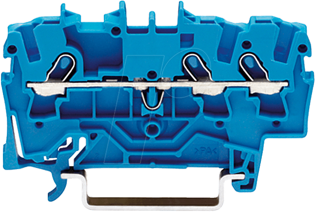 WAGO GmbH &amp; Co. KG Durchgangsklemme 3-Leiter, TS 35 2001-1304