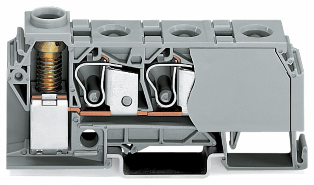 WAGO GmbH &amp; Co. KG Verteilerklemme 0,2-10mmq grau 284-621