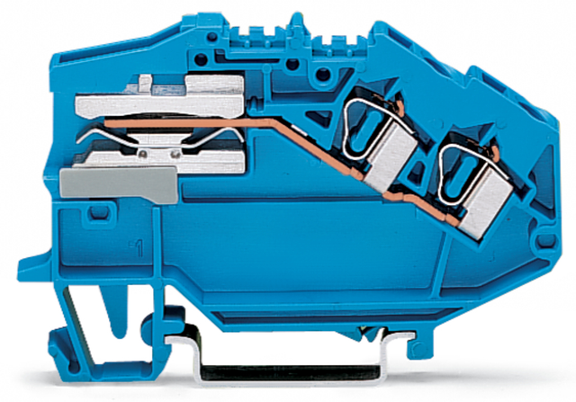 WAGO GmbH &amp; Co. KG Trennklemme 0,08-4mmq blau 781-643