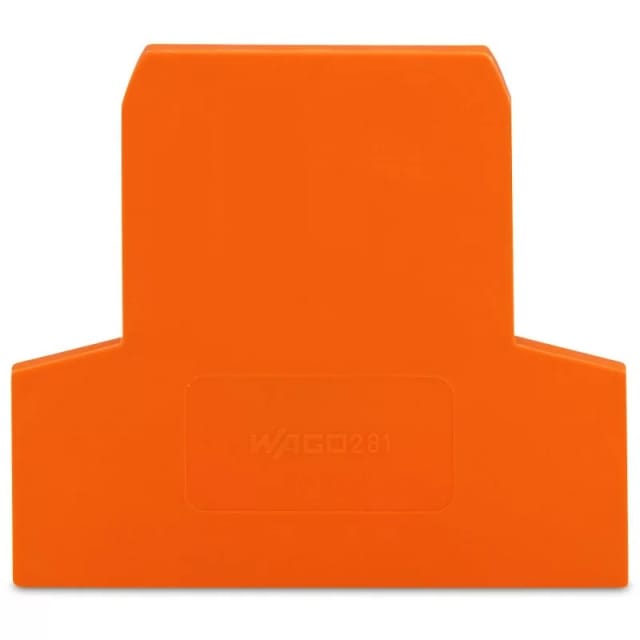 WAGO GmbH &amp; Co. KG Abschlußplatte 2,5mm orange 281-309