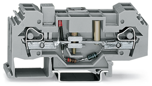 WAGO GmbH &amp; Co. KG Trennklemme 0,2-6mmq grau 282-140