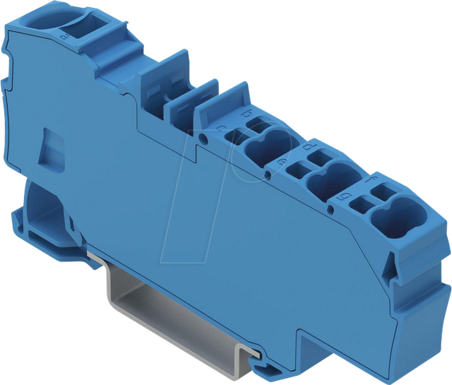 WAGO GmbH &amp; Co. KG Verteilerklemme 1x6qmm/6x1,5qmm, bl 2006-8034
