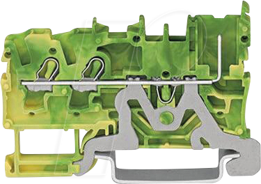 WAGO GmbH &amp; Co. KG Basisklemme 2-Leiter/1-Pin-PE 2022-1307