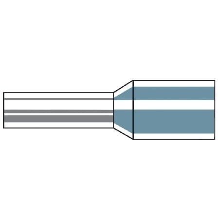 Zoller+Fröhlich Aderendhülse 2,5/10HLS blau V30AE003702