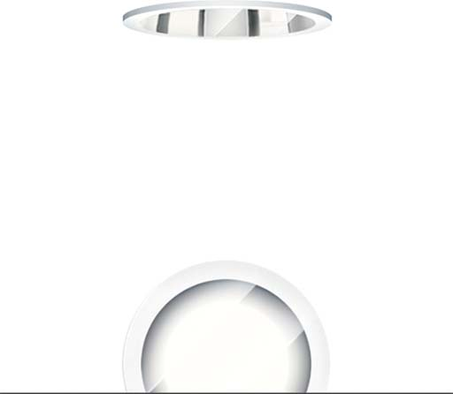 Zumtobel Group Vorsatz klar IP54 E150 WH PANOS INF #60800645