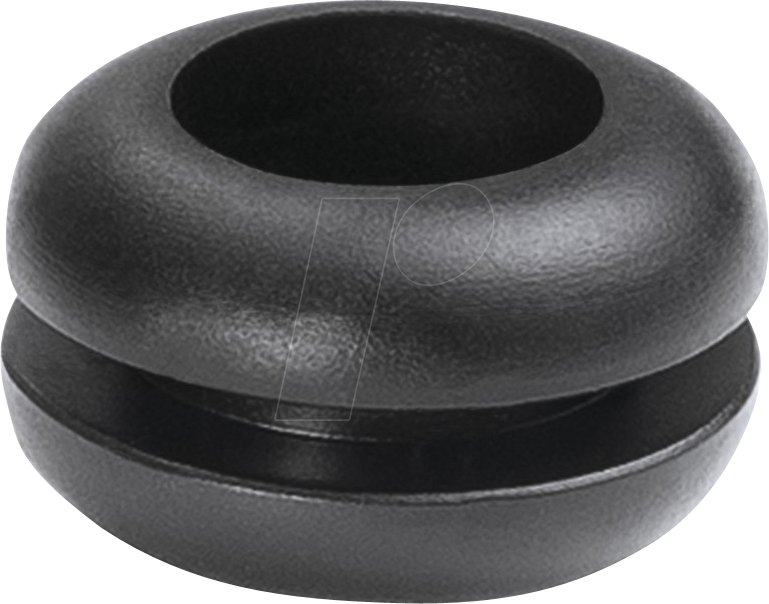 HellermannTyton Tülle HV 1208-PVC-BK