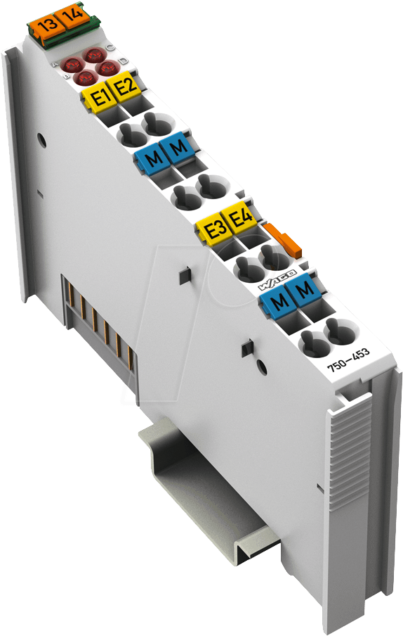 WAGO GmbH &amp; Co. KG Busklemme 4AI 0-20mA S.E. 750-453