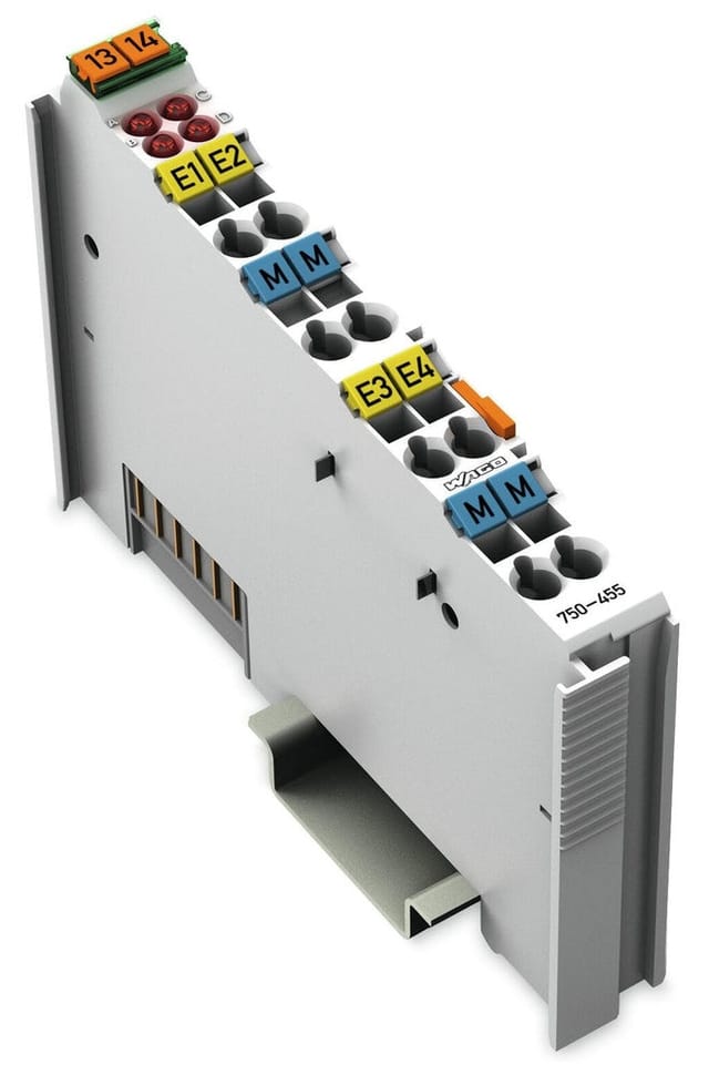 WAGO GmbH &amp; Co. KG Busklemme 4AI 4-20mA S.E. 750-455