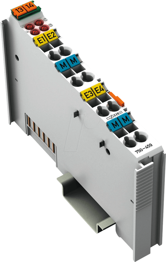 WAGO GmbH &amp; Co. KG Busklemme 4AI 0-10VDC S.E. 750-459