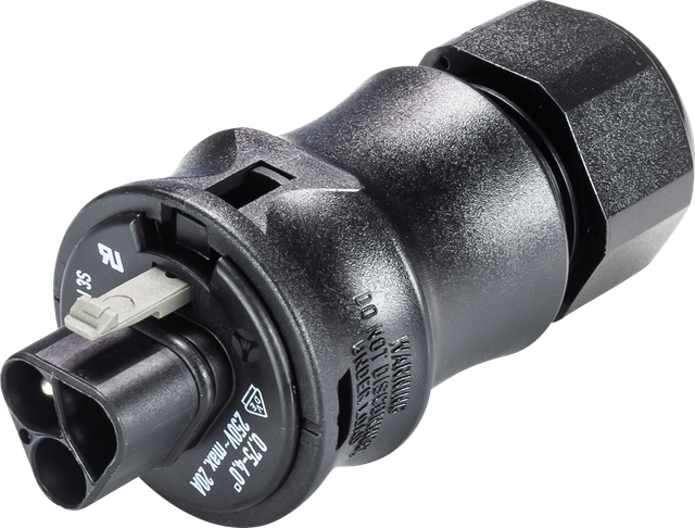 Wieland Steckverbinder Stecker 3p,250V,D=10-14mm,sw 96.032.4153.1