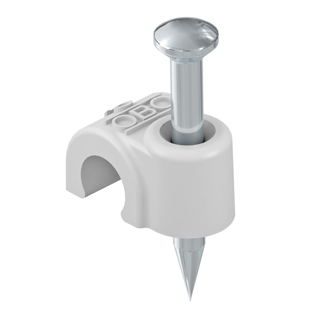 OBO Bettermann Vertr Iso-Nagel-Clip 8,0mm 2008 25 LGR