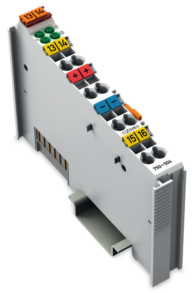 WAGO GmbH &amp; Co. KG Digitale Ausgangsklemme 4DO 24VDC 0.5A 750-504