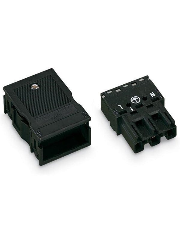 WAGO GmbH &amp; Co. KG Stecker 2x0,5-4mmq schwarz 770-113
