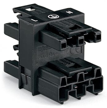 WAGO GmbH &amp; Co. KG Verteiler 250V 25A 3p. schwarz 770-607