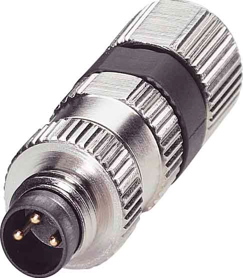 Phoenix Contact Sensorsteckverbinder 3pol.,gerade SACC-M 8MS-3PCON