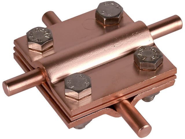 DEHN Kreuzstück Cu f.Rd 8-10/8-10mm KS8.108.10FL30ZPCU