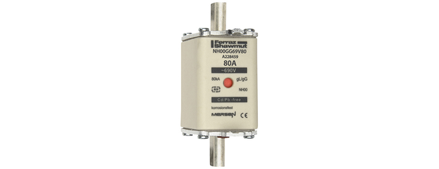 Mersen NH-Sicherungseinsatz SF Gr.00 gG 80A/690V KM NH00GG69V80