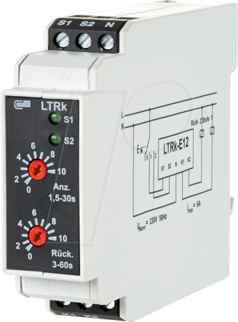 Metz Connect Lüftertimerrelais LTRk-E12 230AC II