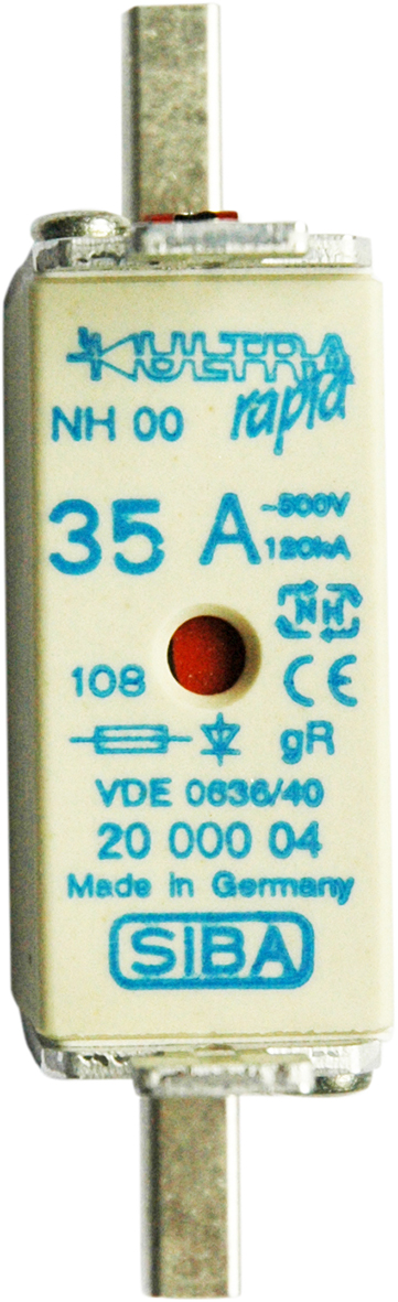 Siba NH-Sicherungseinsatz 25A URM NH000 500V 2000004.25