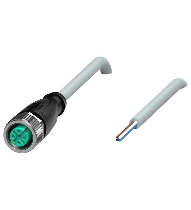 Pepperl+Fuchs Fabrik Kabeldose,5m,4pol.,M12 gerade V1-G-5M-PVC