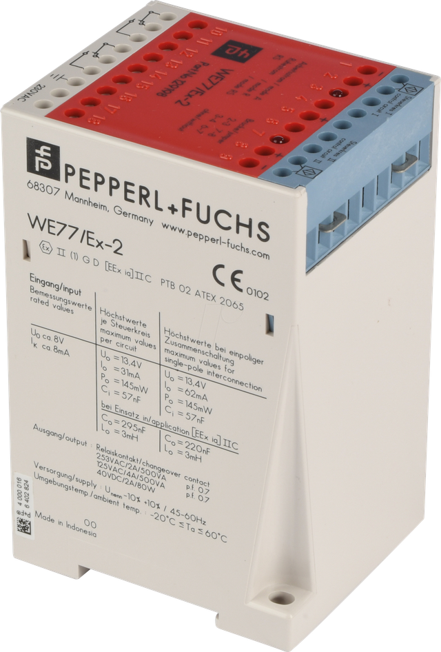 Pepperl+Fuchs Fabrik Trennschaltverstärker WE 77/Ex-2 230V