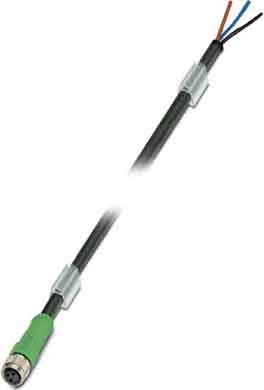 Phoenix Contact Sensor-Kabel, Buchse M8 gerade,3p.,1,5m SAC3P-1,5-PUR/M8FS