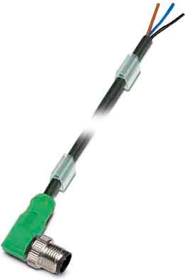 Phoenix Contact Sensor-Aktor-Kabel M12 gerade,4p.,3m SAC4P-3,0-PUR/M12FS