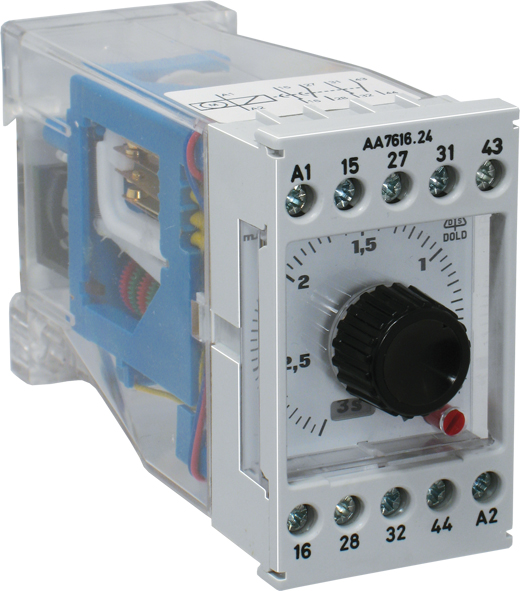 Dold&amp;Söhne Zeitrelais, anzugverzögert 0,15S-30H AC50/60HZ AA7616.24 230V