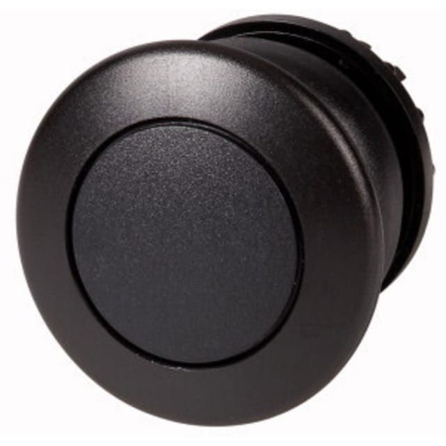 Eaton Pilzdrucktaste schwarz,blanko M22S-DP-S