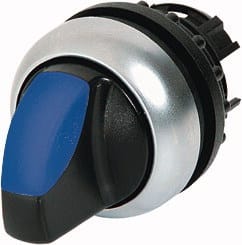 Eaton Leuchtwahltaste m.Knebelg. 2 Stell.,blau M22-WRLK-B