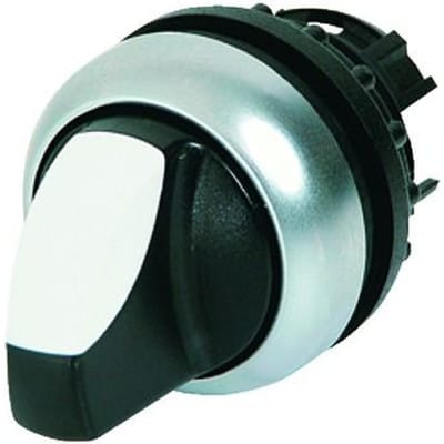Eaton Leuchtwahltaste m.Knebelg. 3 Stell.,weiss M22-WLK3-W
