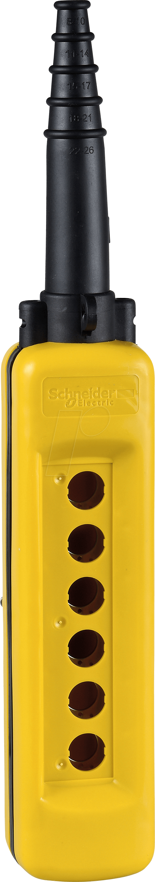 Schneider Electric Leergehäuse 6 Befehlsstellen XACA06