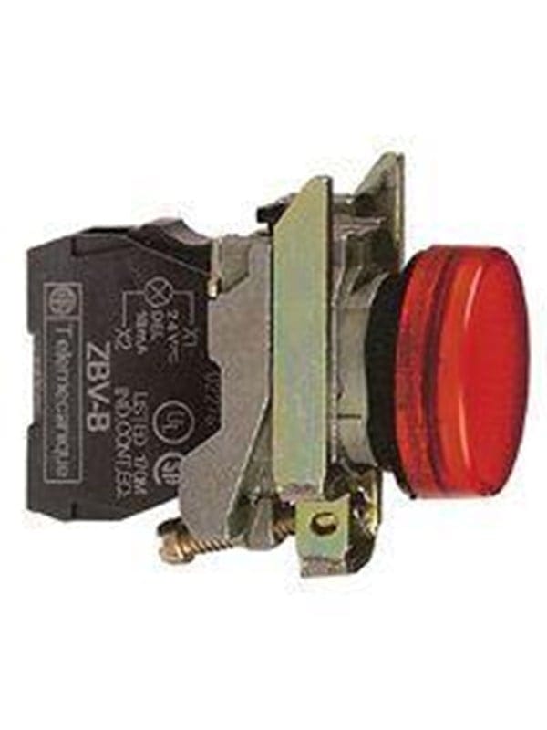 Schneider Electric Leuchtmelder rt, m.LED-Mod. 24V XB4BVB4