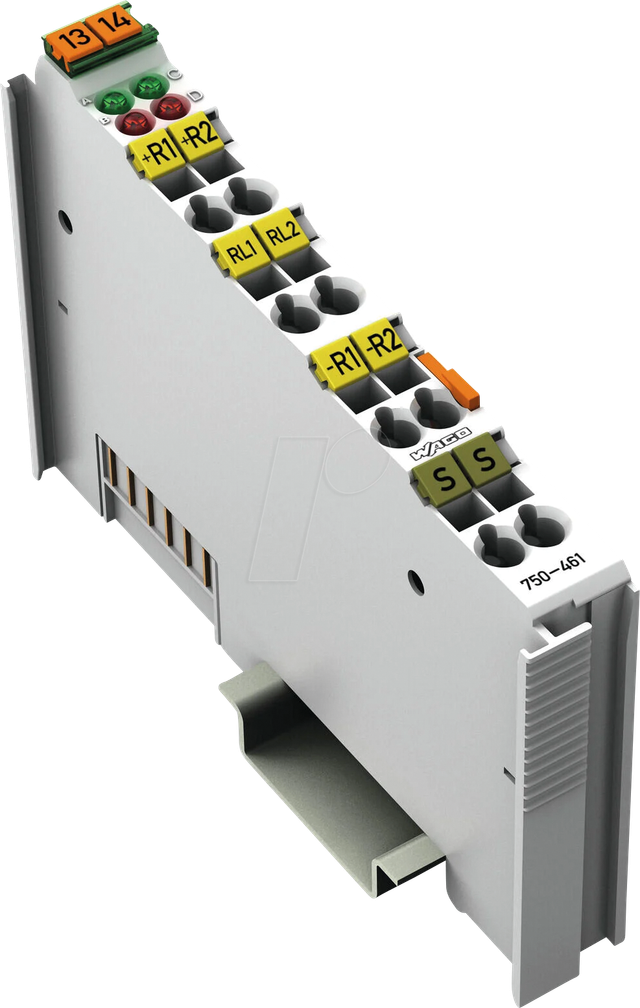 WAGO GmbH &amp; Co. KG Analog Eingangsklemme 2-Kanal f.Wiederstd. 750-461