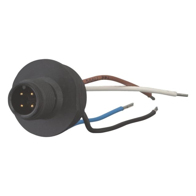 Eaton Anschlussstecker M12x1,IP65,230V/4A M12A