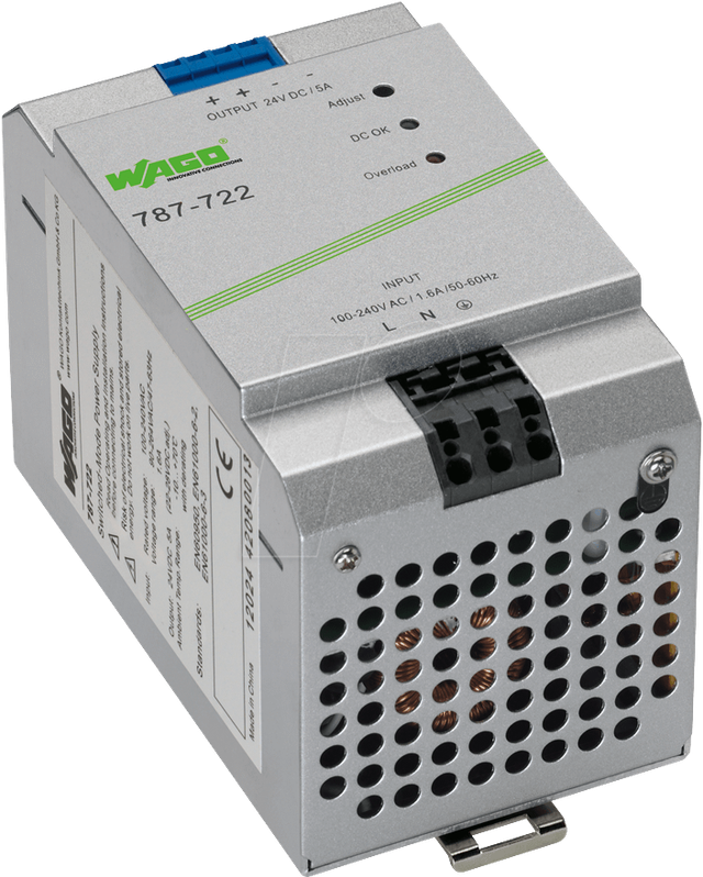 WAGO GmbH &amp; Co. KG Stromversorgung 24VDC 5A 787-722