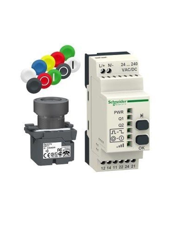 Schneider Electric Drucktaster-Set AC/DC Prog.-Receiver XB5RFA02
