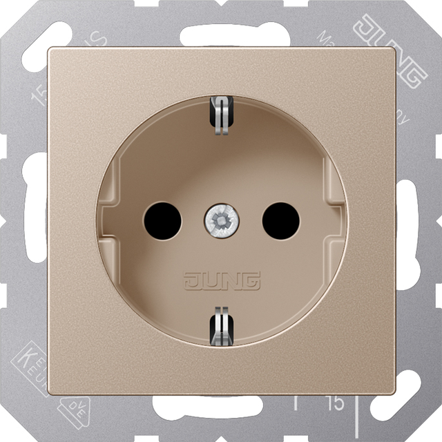 Jung SCHUKO-Steckdose 16A 250V m.Berührungsschutz A 1520 KI CH