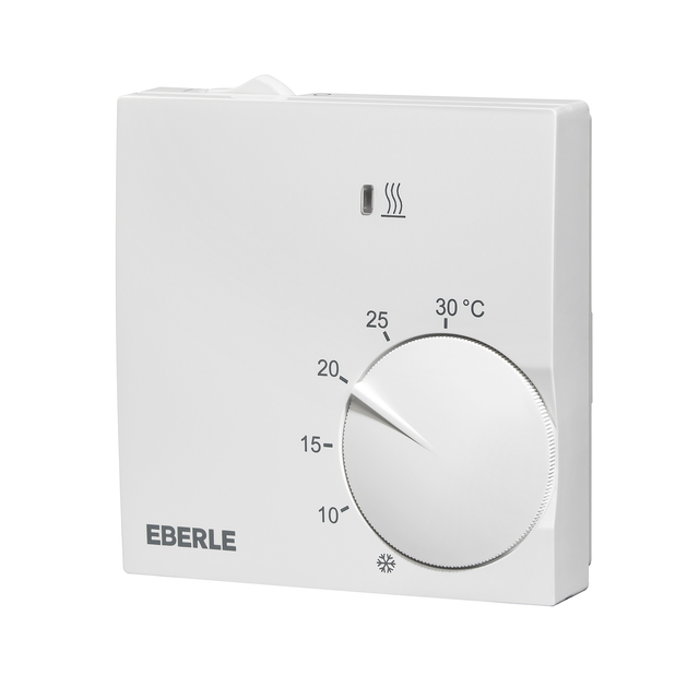 Eberle Controls Raumtemperaturregler AP polarweiss RTR-S 6202-1