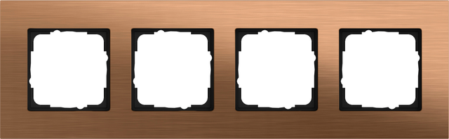 Gira Abdeckrahmen 4-f. Esprit Bronze 021438