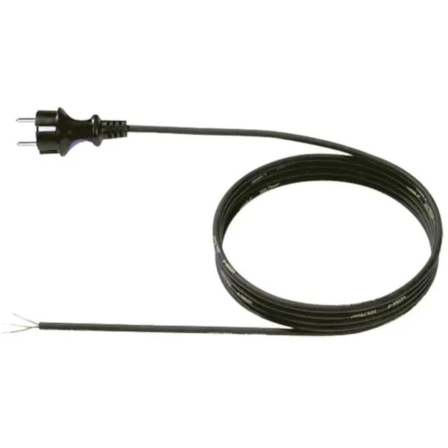 Bachmann Schutzkontakt-Zuleitung 16A/250V,2m,sw 321.174