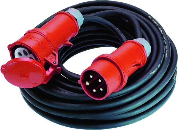 Bachmann CEE-Verlängerung 32A/400V,10m,sw 348.171