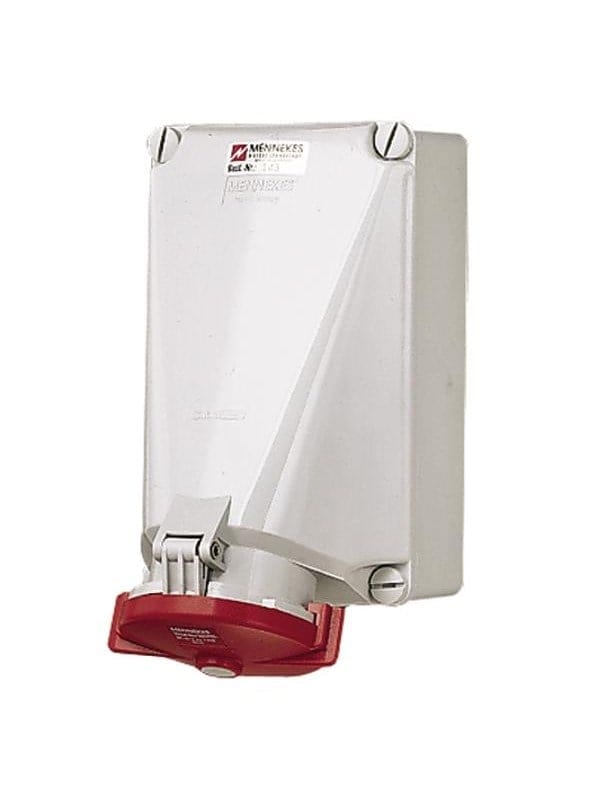 Mennekes Wanddose 125A,5p,6h,400V,IP67 143
