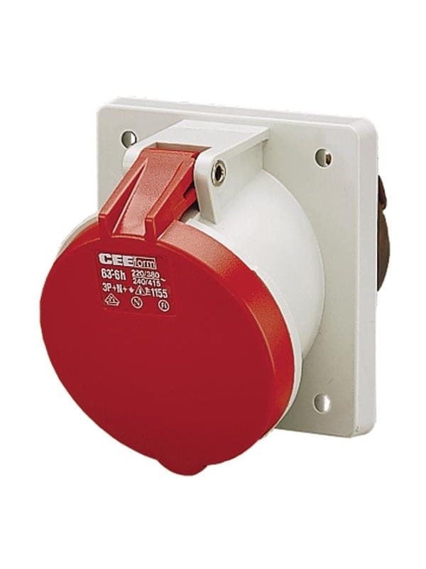Mennekes Anbaudose TA 63A,5p,6h,400V,IP44 1155A