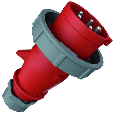 Mennekes Stecker AM-TOP HW/VN 16A,5p,6h,400V,IP67 21362