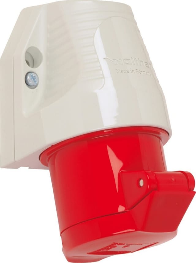 Walther Werke Wandsteckdose 16A 4P 400V 6h IP44 110406