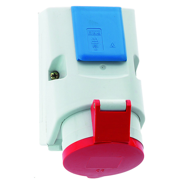 Bals Elektrotech. Kombi-Wandsteckdose GT 32A 5p 400V 6h IP44 1011